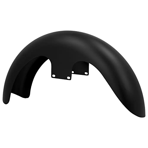 21-Inch Front Fender Fit for Harley Touring 1996-2023 - size: For 21" 130 R21 Matte Black