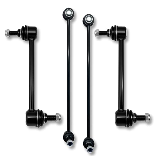 4Pc Front Rear Stabilizer Sway Bar End Links Fit for Buick 2008-2009 Allure, 2008-2009 LaCrosse, Compatible With Pontiac 2004 2005 2006 2007 2008 Grand Prix #OE K6662 K80852 - size: K6662&K80852-4PC