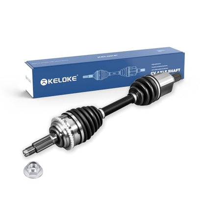 KELOKE Front Left Driver Side CV Axle Shaft Assembly - size: 66-2196