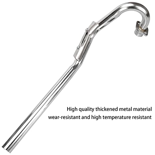 GREHUA 28mm Exhaust Muffler with Heat Wrap Compatible with 50cc 70cc 90cc 110cc 125cc CRF50 CRF70 XR50 SSR110 SSR125 Taotao DB10 DB14 Baja Xpro Apollo Rocketa TTR SDG Coolster Pit Dirt Bike Parts - color: a-red