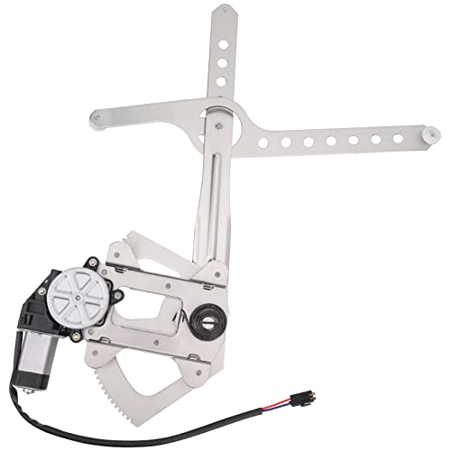 Obaee Window Regulator with Motor Front Left Driver Side, Replace 741-655 - size: Front Left Driver Side