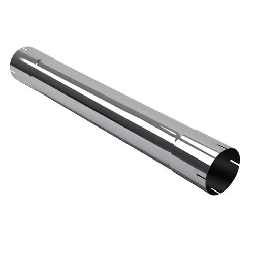 4" Muffler Replacement Pipe, 4 Inch Exhaust Pipe, 30" Length - size: 4''