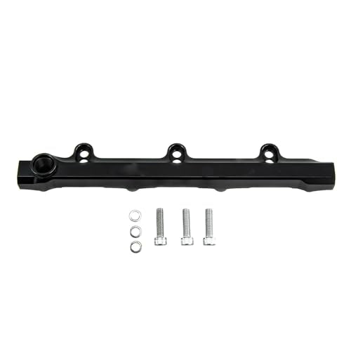 Aluminum Billet Fuel Rail For 1994-2005 Mazda Miata MX-5 NA NB BP 1.8L Black