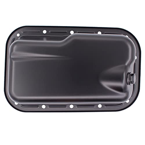 NewYall Lower Engine Oil Pan Sump w/Drain Plug