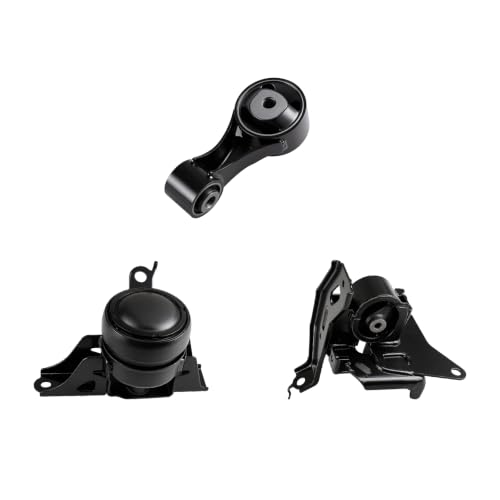 3PC Engine & Transmission Mount Set for 2007-2012 Toyota Yaris 1.5L Manual - size: 2007-2012 Toyota Yaris 1.5L L4 Manual
