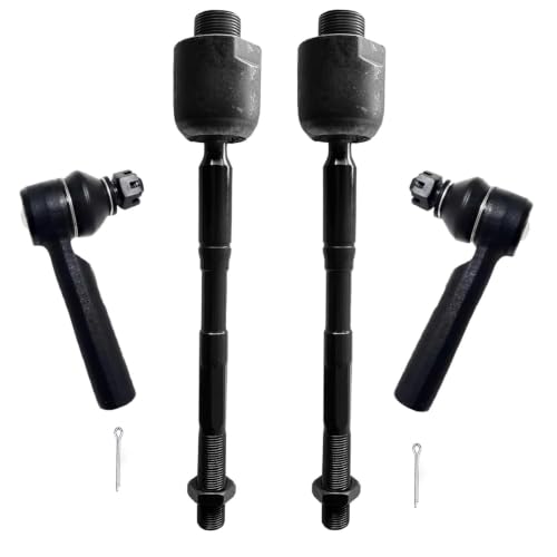 Front Outer and Inner Tie Rod End FITS for Toyota 4Runner 2010-2022 - size: 4p for Toyota fj cruiser 10-14