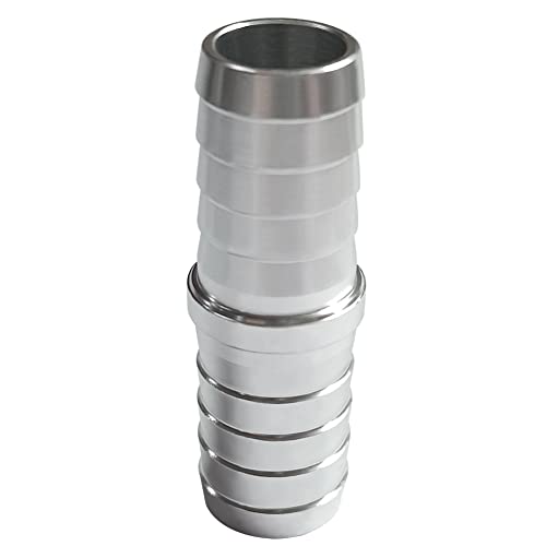 1 Pcs Radiator Hose Barb Adapter 5/8"(16mm) to 5/8"little(15.5mm) Coupler Splice Mend Coolant Intercooler Exchanger Heater Repair Hose Connector Water Fluid Air Aluminum - size: 5/8 Inch (16mm) to 5/8 Inch Little (15.5mm)