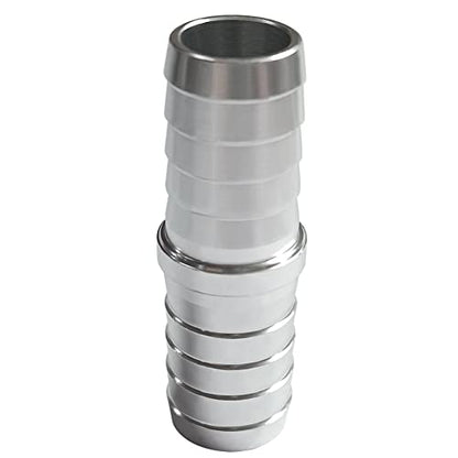 1 Pcs Radiator Hose Barb Adapter 5/8"(16mm) to 5/8"little(15.5mm) Coupler Splice Mend Coolant Intercooler Exchanger Heater Repair Hose Connector Water Fluid Air Aluminum - size: 5/8 Inch (16mm) to 5/8 Inch Little (15.5mm)