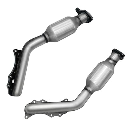 JT Exhaust Catalytic Converter Compatible with 2003-2009 Toyota 4Runner, 2005-2011 Toyota Tacoma, 2007-2009 Toyota FJ Cruiser 4.0L (EPA Compliant)(Catalyst+ Grade) - size: for 2003-2009 4Runner 4.0L Front SET