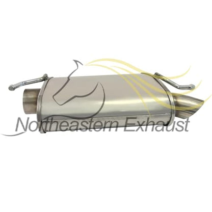 Northeastern Exhaust 409-Grade Stainless Steel Cat-Back Muffler System Compatible for 2005-2010 Chrysler 300 2.7L 3.5L, Free Clamps Included
