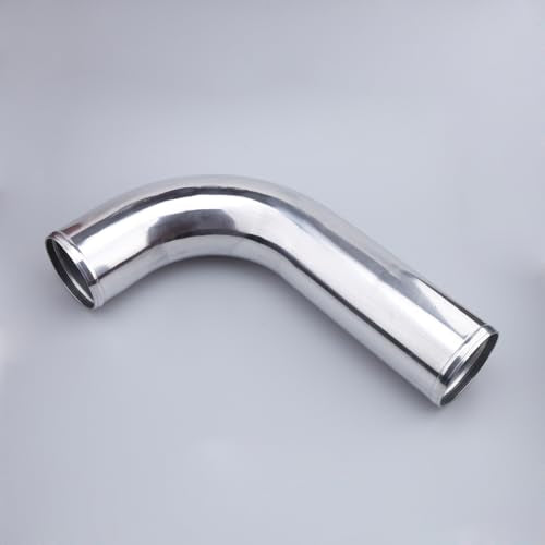 AC PERFORMANCE 3" 90° Aluminum Intercooler Air Intake Tube L-Bend Elbow - size: OD 3" (76mm)