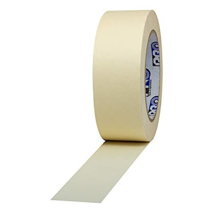 ProTapes Pro 795 Crepe Paper General Purpose Masking Tape, 60 yds Length x 1-1/2" Width, Tan (Pack of 1) - size: 1-1/2" (Pack of 1)