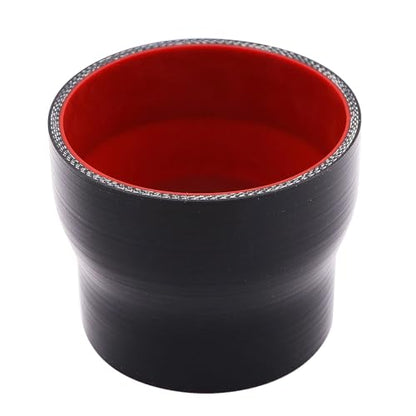 Silicone Coupler ID 3 to 3.5 inch Straight Reducer Hose 4-Ply - size: ID 3-3.5"