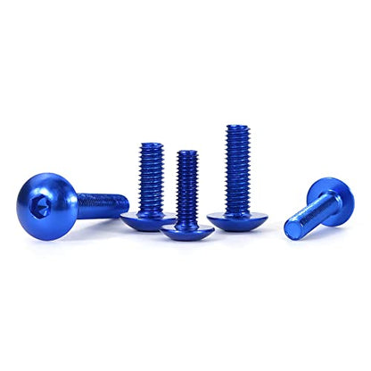 Universal Fairing Bolt Kits Fit for CRF/YZ/NINJA/GSX/DRZ Series - color: Blue