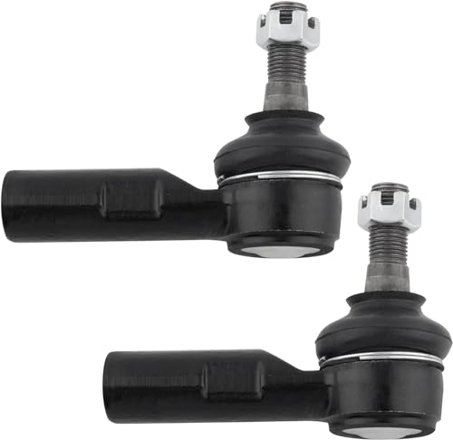 ES2382 EV303 Front Inner & Outer Tie Rod Ends for Chevrolet Prizm 1998-2002 Geo Prizm 1993-1997 Toyota Corolla 1993-2002 Rav4 1996-2000, Pack of 4