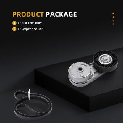 Serpentine Belt with Tensioner Kit #38177 419-015 49281 89316 - size: 2002-2010 for Cobalt/Sunfire