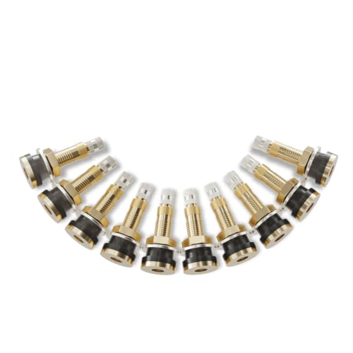 CKAuto TR618A Tubeless Air Liquid Tractor Clamp-in Valve Stems, 10 Pcs/Pack - color: TR618A10