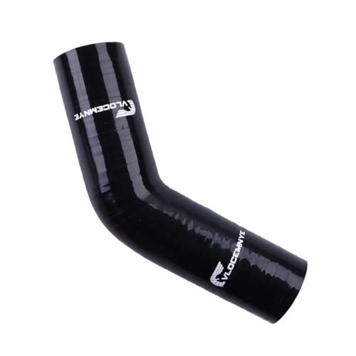 Silicone Reinforced Turbo/Intercooler/Intake Piping Coupler Industrial Hydraulic Hoses 4-Ply(5.4mm) (45 Degree ID 1 2/5 inch (35mm)) - style: 45 Degree ID 1 2/5 inch (35mm)
