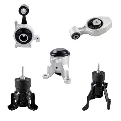 5PC Engine Mount Set Compatible with 2009-2024 Nissan Murano Pathfinder3.5L - size: 2013-2021 Nissan Pathfinder 3.5L