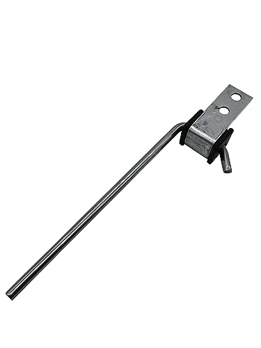 4 Pcs Heavy Duty Exhaust Hanger Rod -Universal Use Exhaust Hanger - 3/8" Rod 10" Long - size: 4 PACK