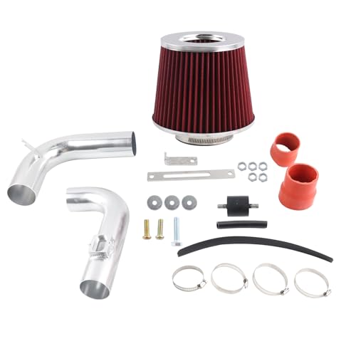 Cold Air Intake Kit Compatible with 2011-2015 Chevrolet Cruze 1.4L Turbo Engine, Heat - Resistant Aluminum Pipe, High Flow Filter