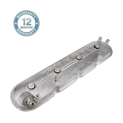 Driver Side Valve Cover with Gasket & Bolts Compatible with 1999-2008 Cadillac Escalade, Chevy Silverado, Suburban, Tahoe, Trailblazer, GMC Sierra, Yukon, Replace# 12570427 264-965