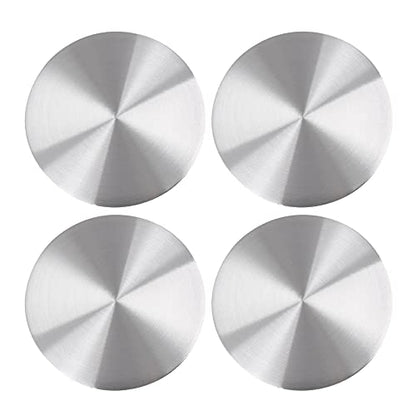 X AUTOHAUX 45mm Silver Tone Car Wheel Center Hub Caps Sticker 4pcs - size: 45mm