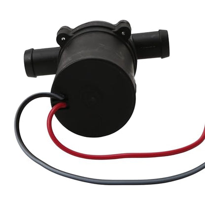 12V 12W Car Water Pump, Automatic Electric Circulating Coolant Circulation Pump for A/C Heating, Engine Cooling & Winter Heat Assist, Strengthen Accelerate, 400L/H Flow, 20mm Inlet, 3000RPM