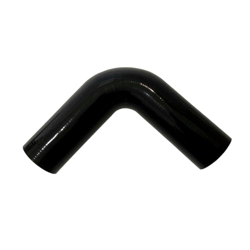 ID 2.5 inch 90 Degree Silicone Elbow Coupler Hose 8" Leg Length - size: ID: 2.5"