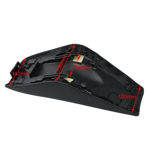 ABS Plastics Fender Fairing Body Work Kit with Graphics Decals & Seat and Gas Fuel Tank for CRF50F XR50R CRF XR 50 SSR Chinese SSR 110cc 125cc Dirt Pit Bike (Black+White) - color: Black+White