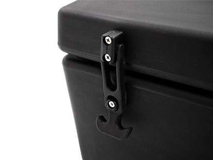 SuperATV Heavy Duty Rear Insulated Cooler/Cargo Box for 2020+ Polaris RZR Pro XP 4 | 2022+ Polaris RZR Turbo R / 4 | Multi Function UTV Storage with Mounting Kit | Sealed Lid Keeps Ice in & Mud Out