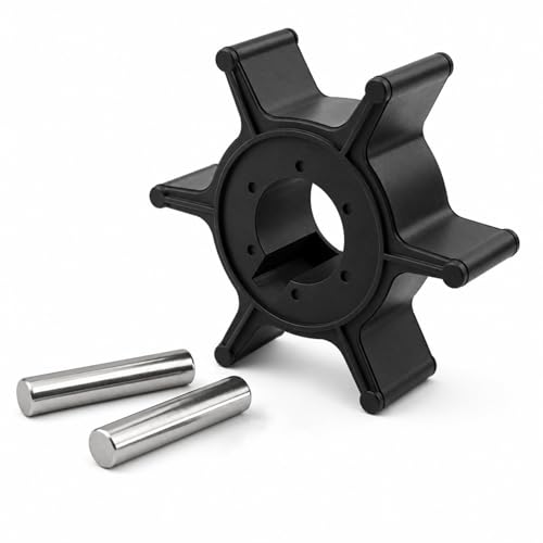 6EE-W0078-01 Outboard Water Pump Impeller Kit for Yamaha 4 5 6 HP - size: 4 5 6 HP