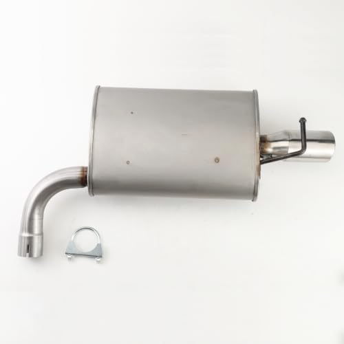 409 Stainless Steel Rear Right Passenger Side Exhaust Muffler E38H - size: For 11-15 EXPLORER Passenger Side