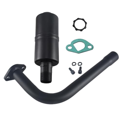 212cc Exhaust Pipe with Muffler For Coleman CT200U GoKart and Gas Mini Bike