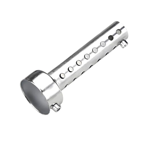 Wevdn Motorcycle Exhaust Silencer, Stainless Steel Motorcycle Exhaust Muffler Insert, Exhaust Muffler Assembly Turbo Sound Muffler for Motorbike, Universal Motorcycle Accessories (48mm) - color: 48mm