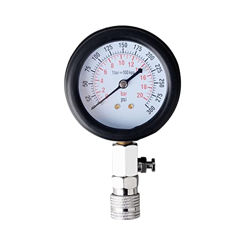 DAYUAN Professional Petrol Engine Compression Tester Kit (Dark Blue- 11Pcs) - color: Dark blue- 11Pcs