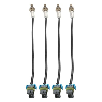 4Pcs Oxygen Sensor Compatible with 2008-2016 Chevy Express 1500 2500 3500,GMC Savana 1500 2500 3500,Replace 250-241128 250-24491