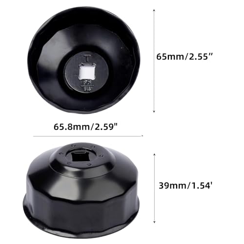 65mm 14 Flute Socket Heavy-Duty ATV UTV Oil Filter Wrench 2830550