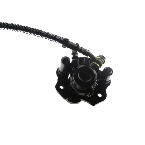 PRO BAT Rear Hydraulic Brake Assembly Caliper Master Cylinder Assembly Kit - color: Black