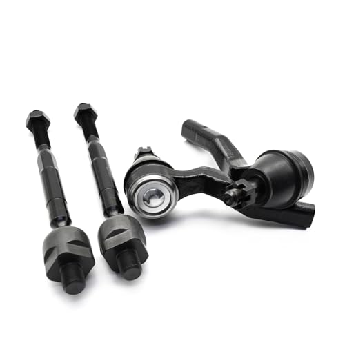 Front Inner & Outer Tie Rod Ends Kit for Nissan 350Z 2003-2009 - size: EV80279 ES80579 ES80578