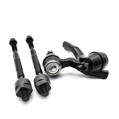 Front Inner & Outer Tie Rod Ends Kit for Nissan 350Z 2003-2009 - size: EV80279 ES80579 ES80578