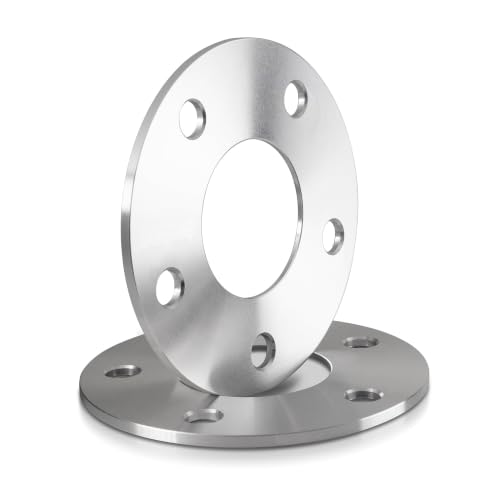 CMO 5mm 5x114.3 Wheel Spacers Fits Mazda 3, Hyundai Genesis Coupe 2PCS - color: Silver, size: 5mm (2pc)