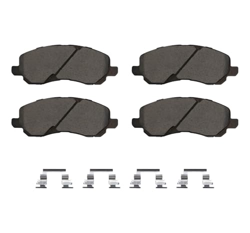 SATISFIED Ceramic Front Brake Pads D866 Fit For Chrysler 200 2011-2014 - size: D866-7741
