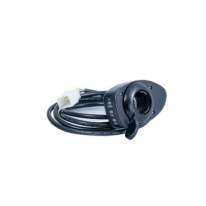 AlveyTech Variable Speed Thumb Throttle for Razor GFD Fury & Razor Ground Force Drifter (Versions 3+) - Premium 6-Wire Throttle with Connector Pins & Battery Level Indicator, Replacement Go-Kart Parts