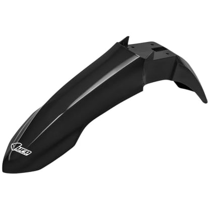 UFO PLAST Front Fender - Replacement Dirt Bike Front Mud Guard - Compatible with Yamaha YZ250F 2024-2027/YZ450F 2023-2026/YZ250FX 2025-2026/YZ450FX 2024-2026 - color: Black YA04889#001