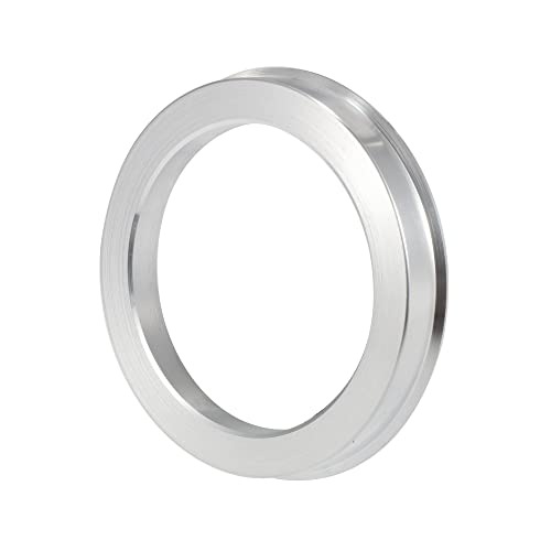 X AUTOHAUX 4pcs OD 72.6mm to ID 56.1mm Aluminium Alloy Hub Centric Rings - size: 56.1mm