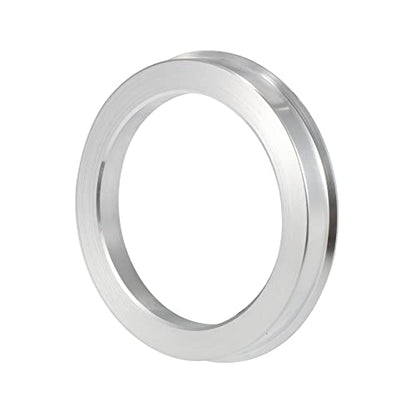 X AUTOHAUX 4pcs OD 72.6mm to ID 56.1mm Aluminium Alloy Hub Centric Rings - size: 56.1mm
