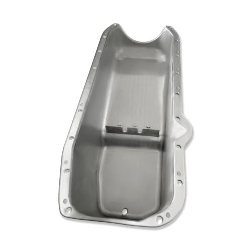 Finned Black Oil Pan for Chevy SBC 283 305 327 350 400 1980-1985 - color: Black, size: 1980-1985 SBC