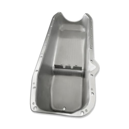 Finned Black Oil Pan for Chevy SBC 283 305 327 350 400 1980-1985 - color: Black, size: 1980-1985 SBC