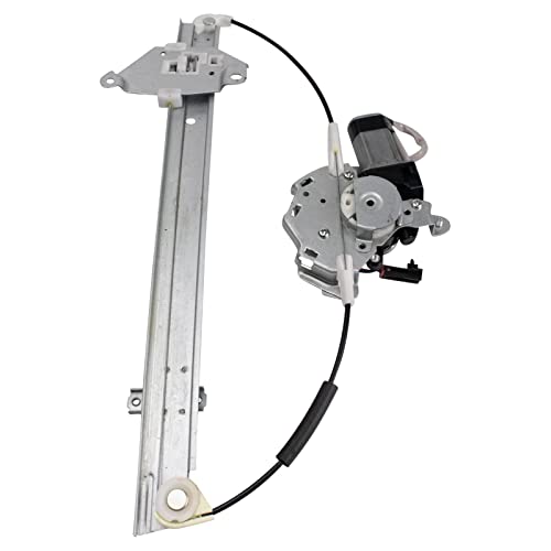 TRQ Front Driver Side Power Window Motor and Regulator Assembly Power - style: WRA51156